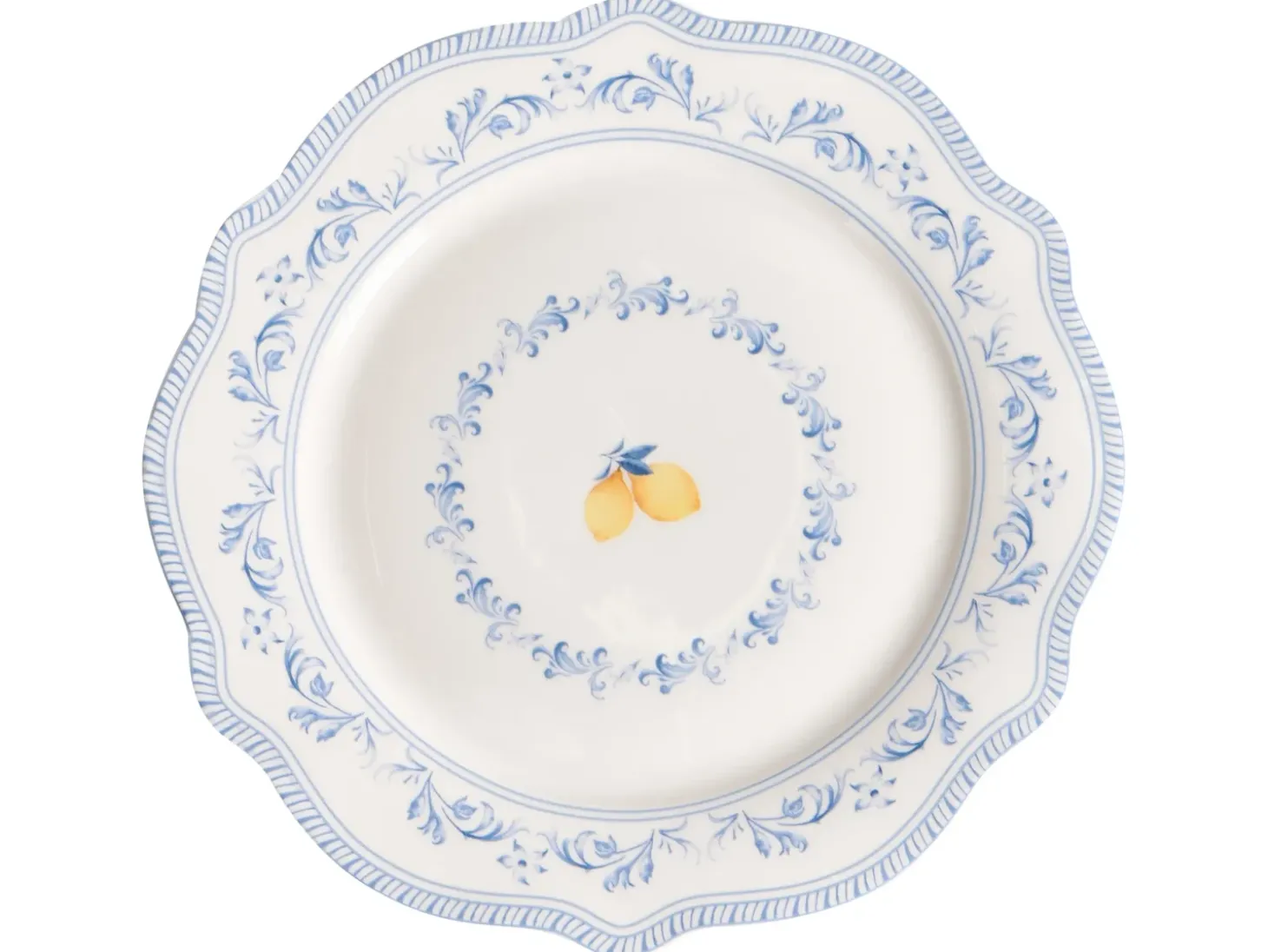 Sæt med 12 stykker service LOVAGE Porcelæn Hvid