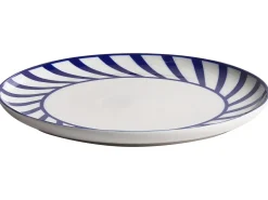 Sæt med 24 stykker service SHISO Porcelæn Hvid/blå