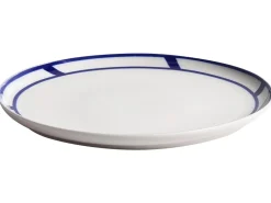 Sæt med 24 stykker service SHISO Porcelæn Hvid/blå
