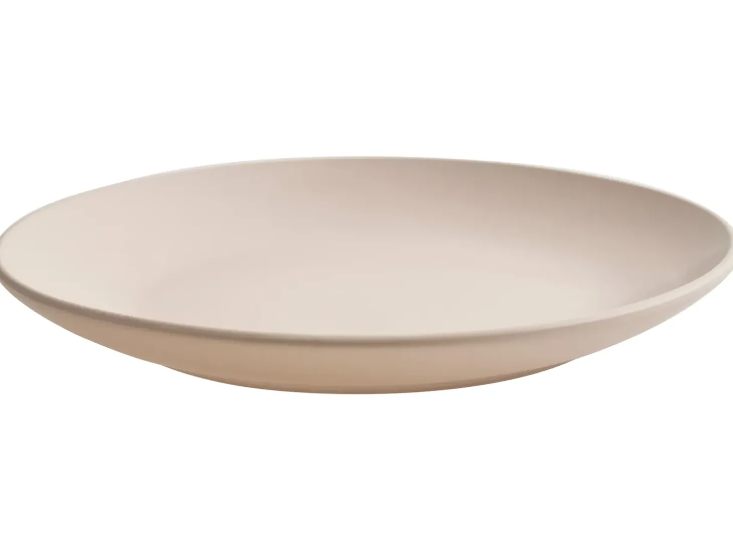 Sæt med 18 stykker spisestel VIVANI Stentøj Lys Beige