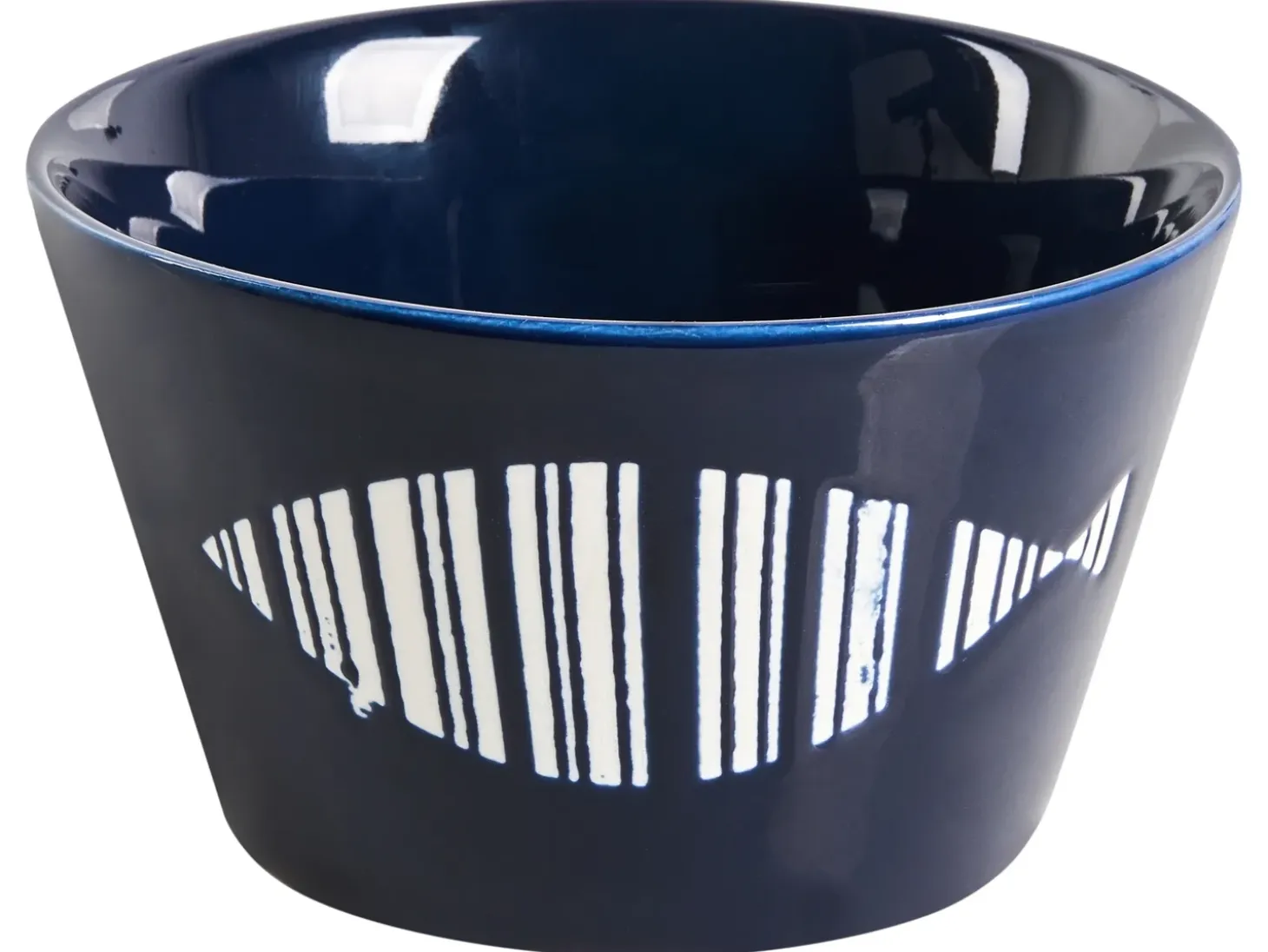 Sæt med 16 stykker spisestel TAMARIND Porcelæn Hvid/blå