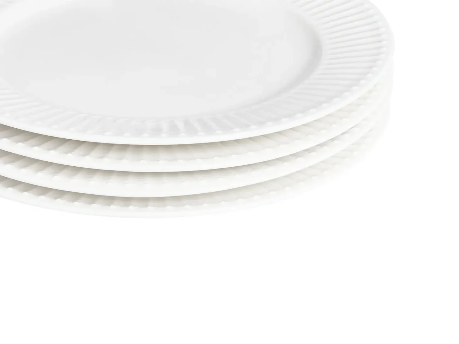 Sæt med 16 stykker spisestel COWSLIP Porcelæn Hvid