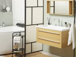 Sæt af badeværelsesmøbler ALMERIA Beige