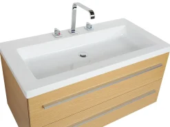 Sæt af badeværelsesmøbler ALMERIA Beige