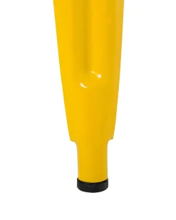 Sæt af 2 barstole CABRILLO Metal Gul