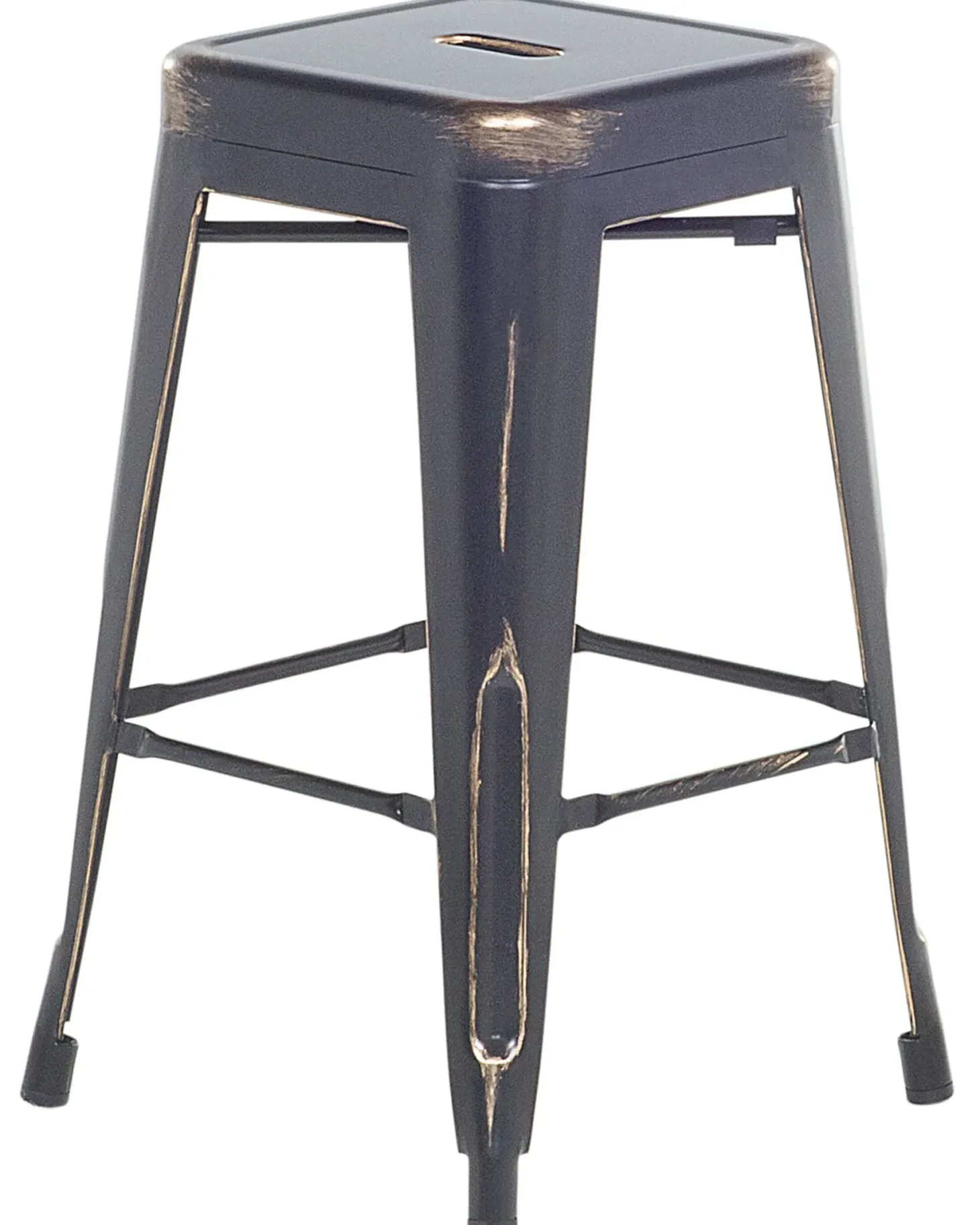 Sæt af 2 barstole CABRILLO Metal Sort