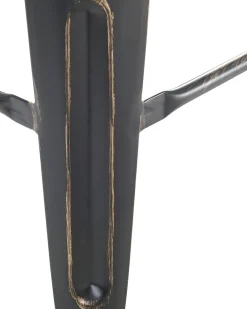 Sæt af 2 barstole CABRILLO Metal Sort