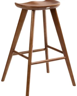 Sæt af 2 barstole CANDO Brun