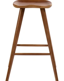 Sæt af 2 barstole CANDO Brun