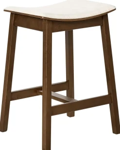 Sæt af 2 barstole DIXON Træ