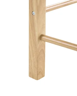 Sæt af 2 barstole EMBRUN Træ Lysebrun