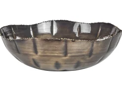 Sæt af 3 dekorative skåle PINANG Metal Messing