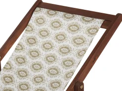 Sæt af 2 erstatningsbetræk til liggestol ANZIO/AVELLINO 113 x 44 cm Sand Beige