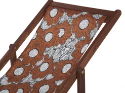 Sæt af 2 erstatningsbetræk til liggestol ANZIO/AVELLINO 113 x 44 cm Rød