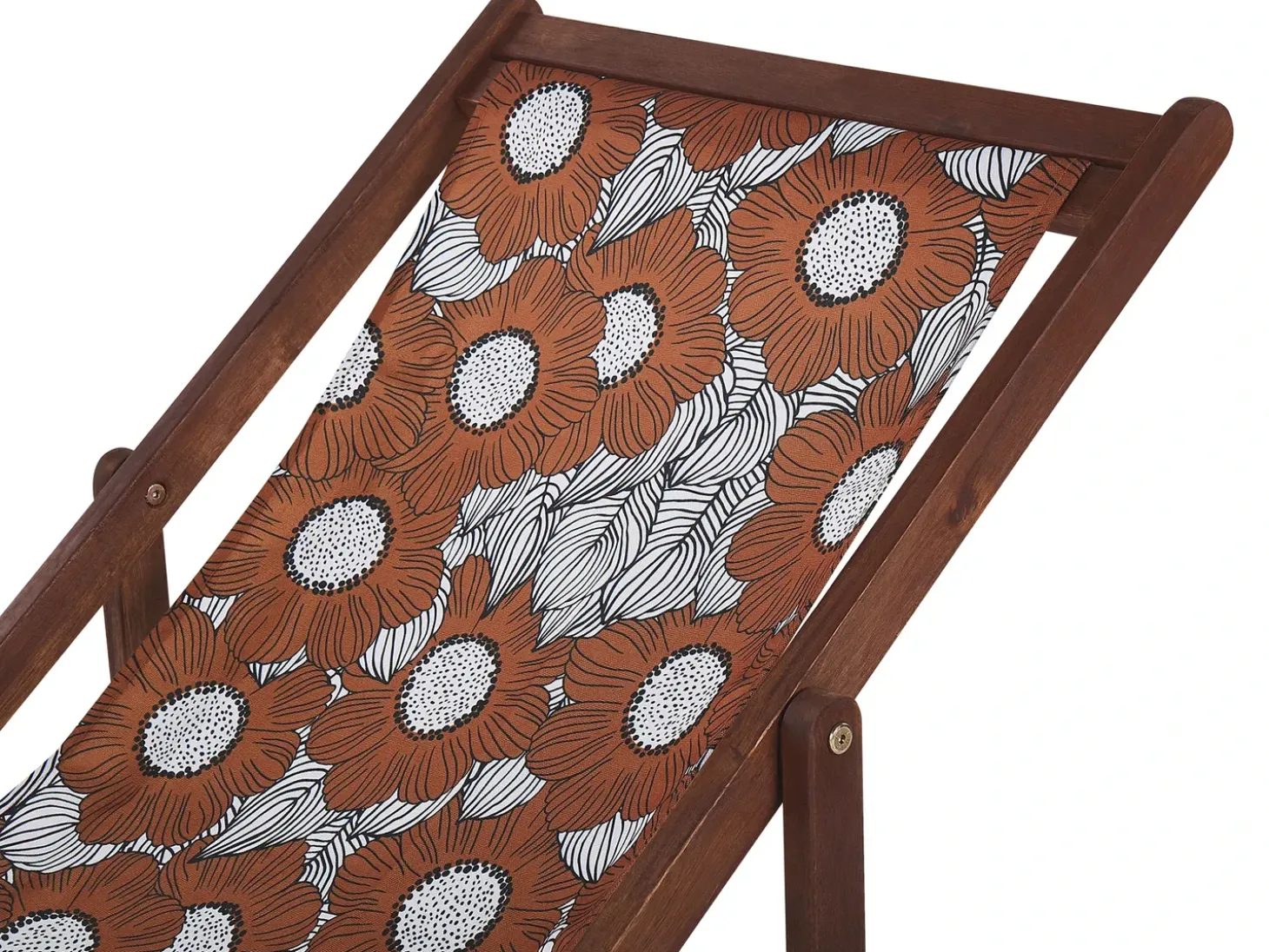 Sæt af 2 erstatningsbetræk til liggestol ANZIO/AVELLINO 113 x 44 cm Rød