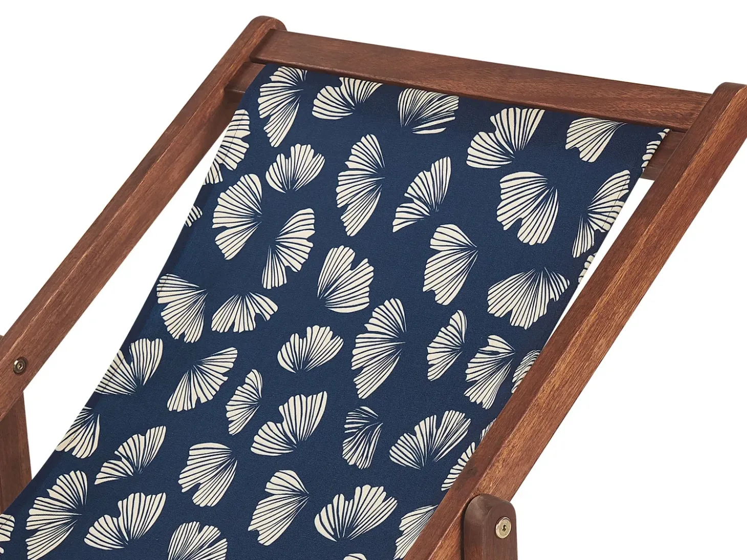 Sæt af 2 erstatningsbetræk til liggestol ANZIO/AVELLINO 113 x 44 cm Navy Blå