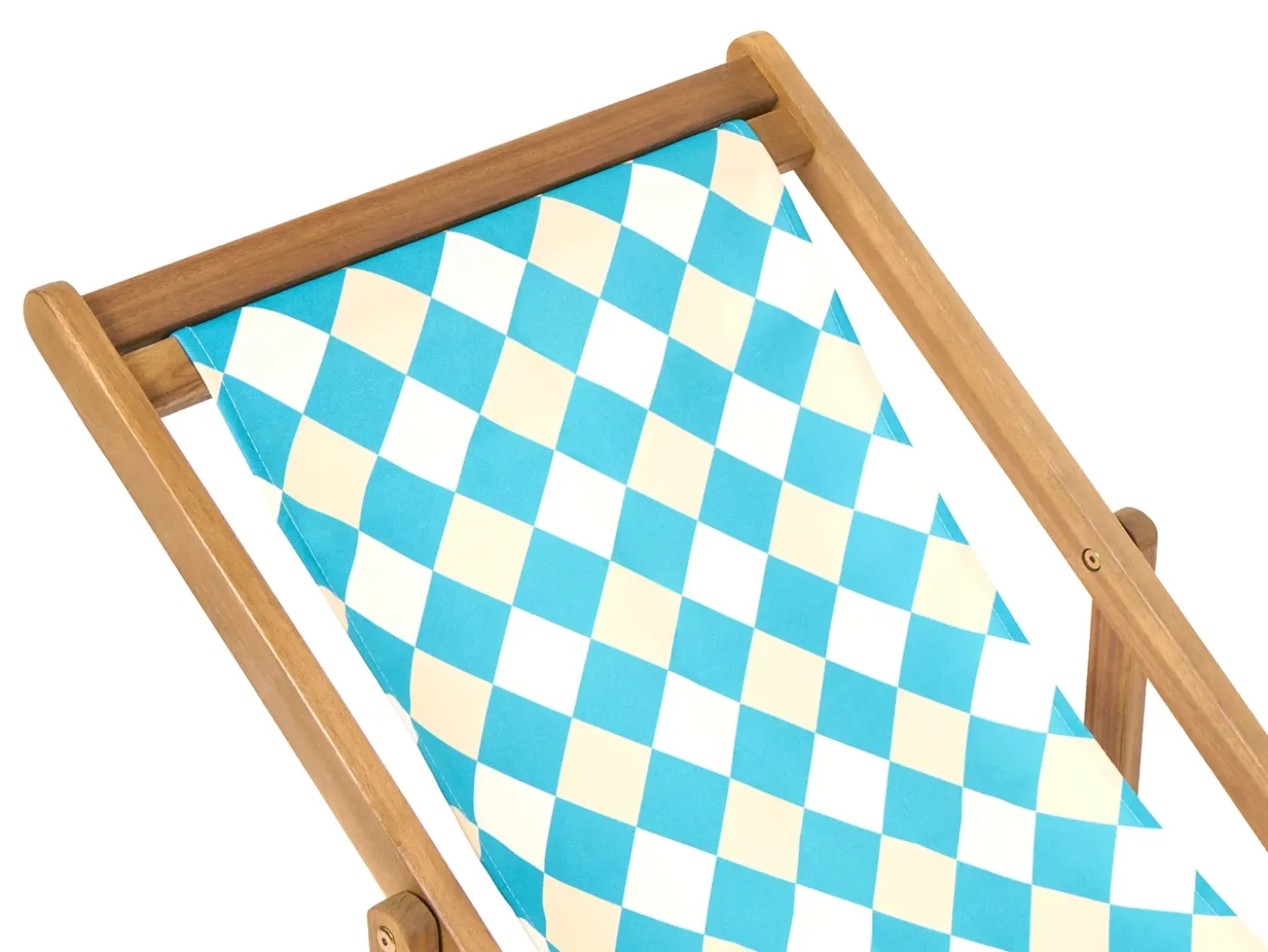 Sæt af 2 erstatningsbetræk til liggestol ANZIO/AVELLINO 113 x 44 cm Blå
