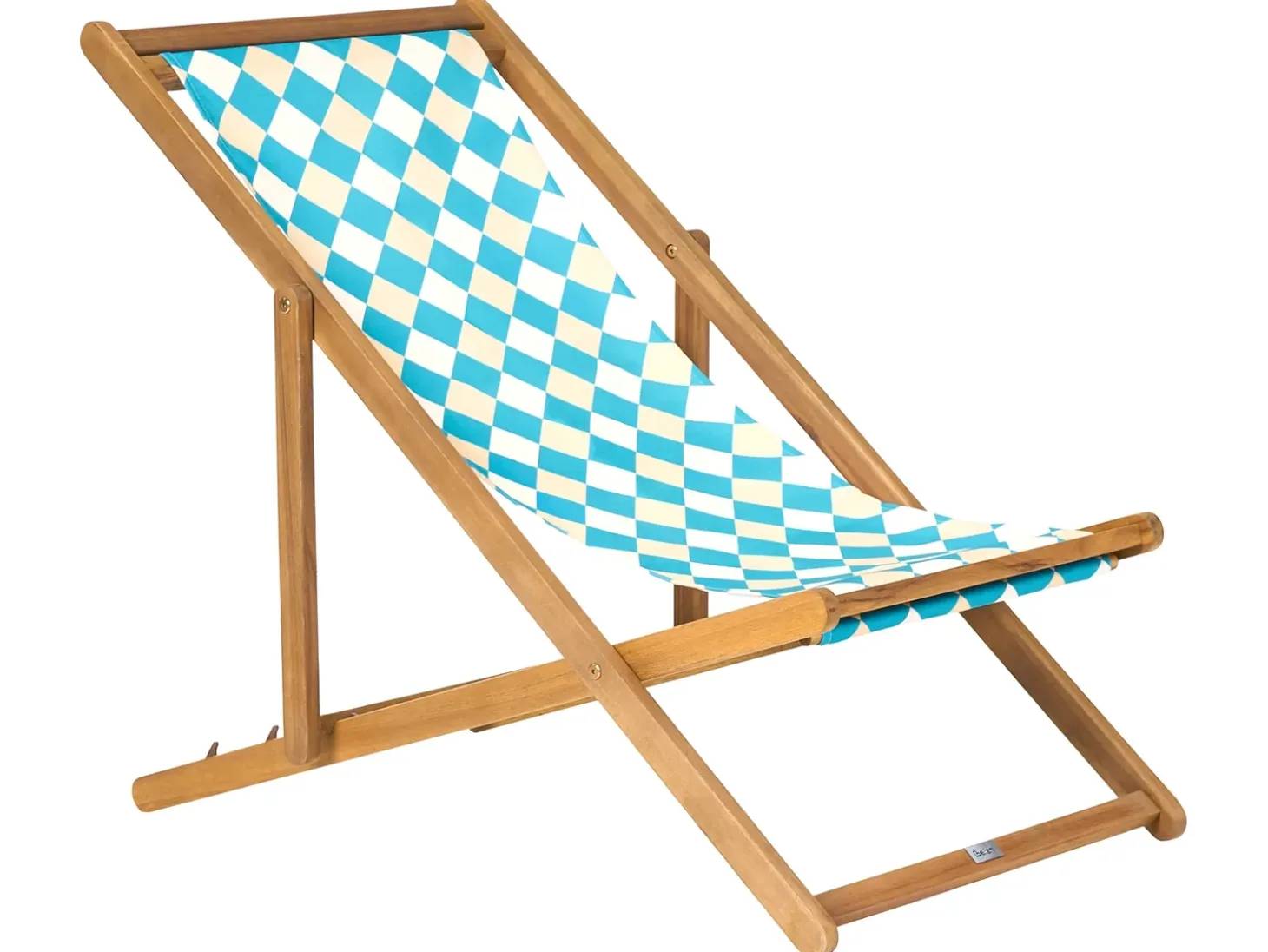 Sæt af 2 erstatningsbetræk til liggestol ANZIO/AVELLINO 113 x 44 cm Blå