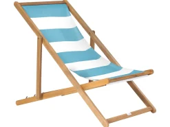 Sæt af 2 erstatningsbetræk til liggestol ANZIO/AVELLINO 113 x 44 cm Turkis