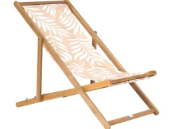 Sæt af 2 erstatningsbetræk til liggestol ANZIO/AVELLINO 113 x 44 cm Beige
