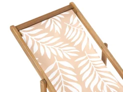 Sæt af 2 erstatningsbetræk til liggestol ANZIO/AVELLINO 113 x 44 cm Beige
