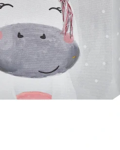 Sæt af 3 fotorammer TIMIA Dyre motiv 30 x 30 cm Grå