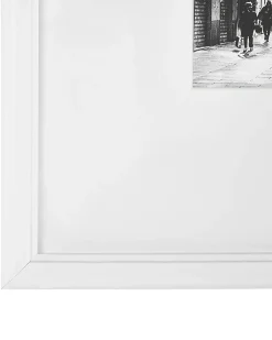 Sæt af 7 fotorammer ZINARE Urbant motiv Hvid