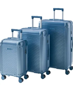 Sæt af 3 hardcase-kufferter MYNTIS Blå