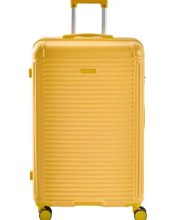 Sæt af 3 hardcase-kufferter MYNTIS Gul
