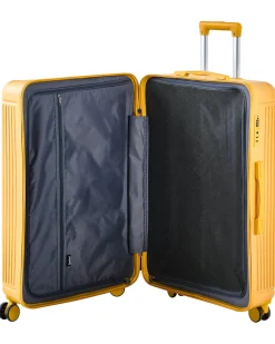 Sæt af 3 hardcase-kufferter MYNTIS Gul