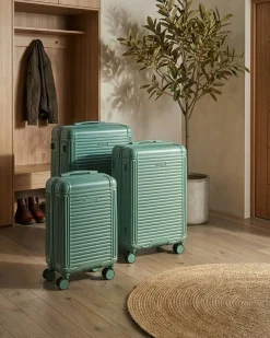 Sæt af 3 hardcase-kufferter MYNTIS Mintgrøn
