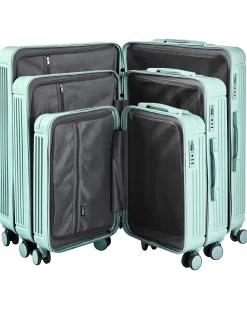 Sæt af 3 hardcase-kufferter MYNTIS Mintgrøn