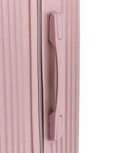 Sæt af 3 hardcase-kufferter MYNTIS Lyserød