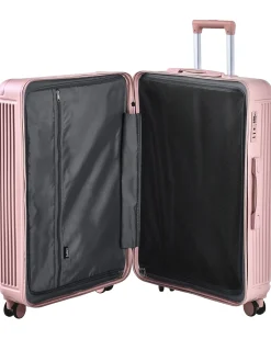 Sæt af 3 hardcase-kufferter MYNTIS Lyserød