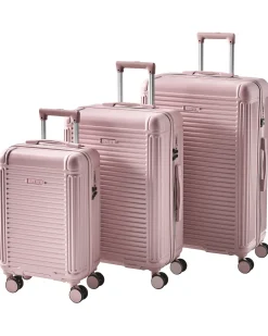 Sæt af 3 hardcase-kufferter MYNTIS Lyserød