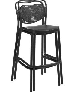 Sæt af 2 have barstole CELLENO Sort