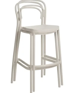 Sæt af 2 have barstole PORANO Beige