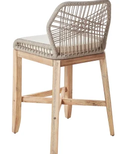 Sæt af 2 have barstole TALAMONE Akacietræ Beige