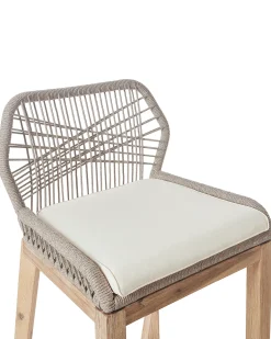 Sæt af 2 have barstole TALAMONE Akacietræ Beige