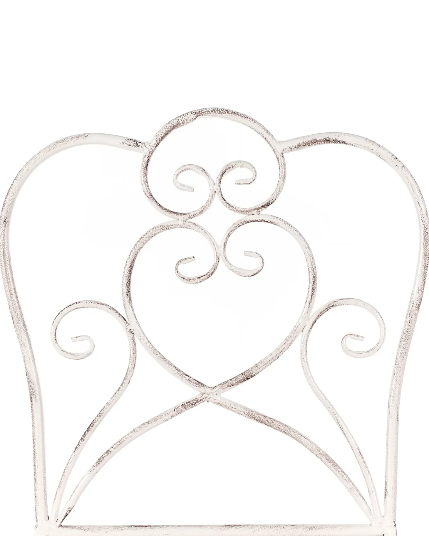 Sæt af 2 have barstole TRIESTE Foldbar Metal Lys Beige