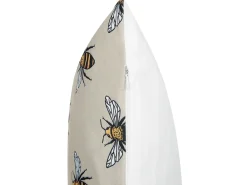 Sæt af 2 havehynder CANNETO Dyremønster 45 x 45 cm Beige