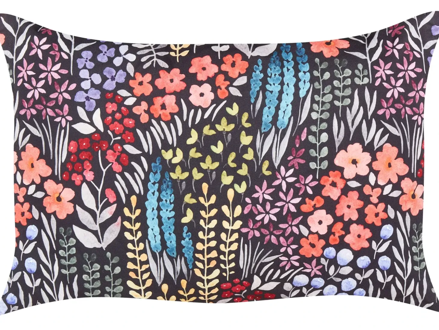 Sæt af 2 havehynder CASTELARO Blomstermønster 40 x 60 cm Multifarvet