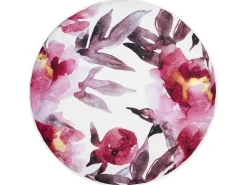 Sæt af 2 havehynder LANROSSO Blomstermønster 40 x 40 cm Lyserød