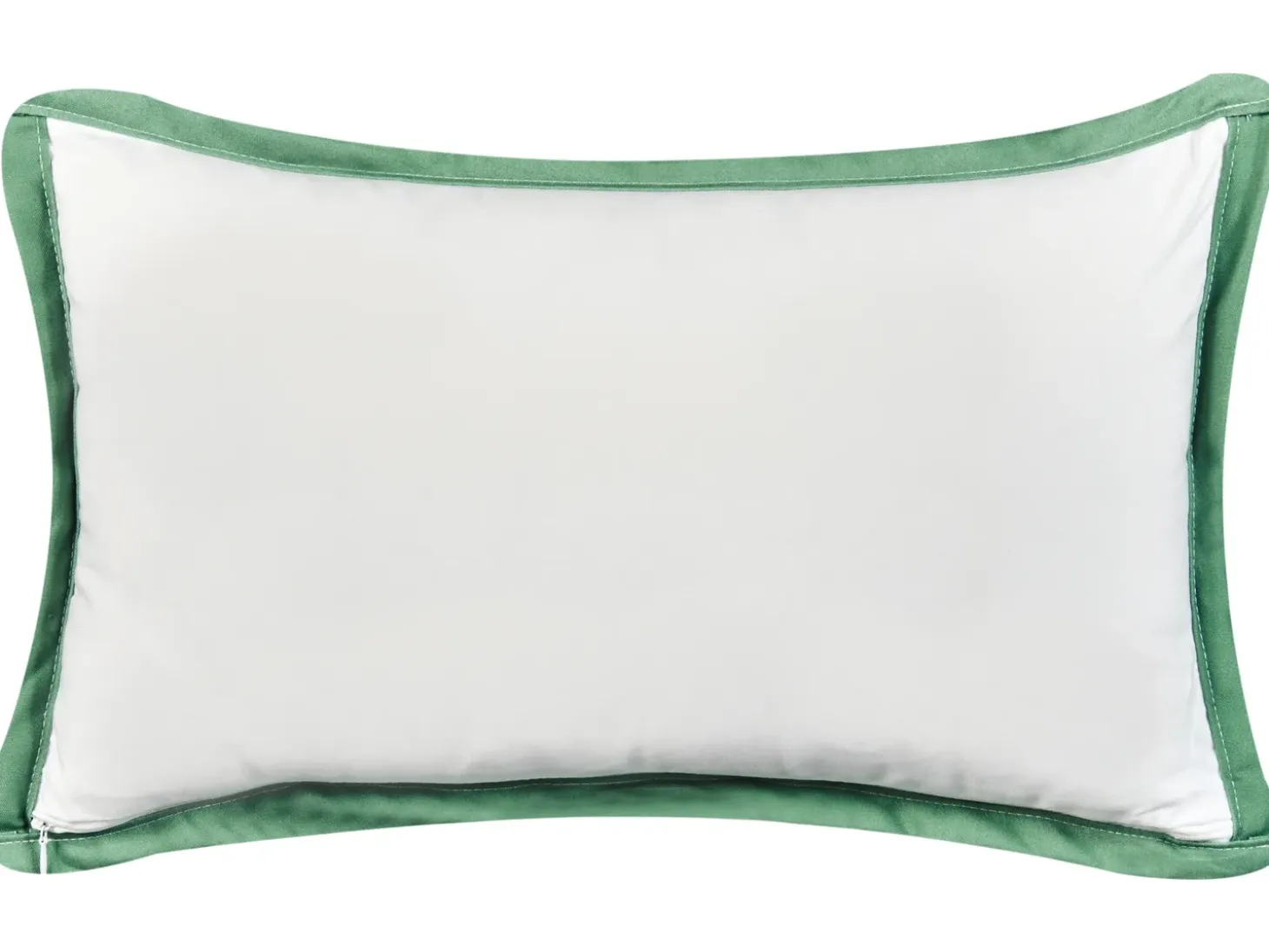 Sæt af 2 havehynder MEADOW Plante mønster 30 x 50 cm Grøn