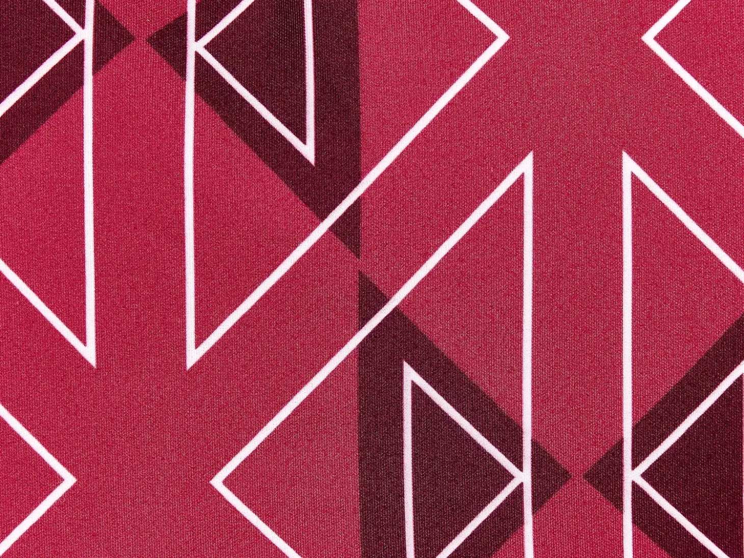 Sæt af 2 havehynder MEZZANO Geometrisk mønster 40 x 60 cm Fuchsia