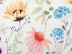 Sæt af 2 havehynder MONESI Blomstermønster 45 x 45 cm Multifarvet