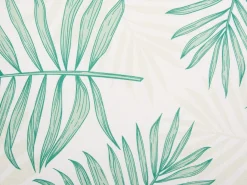 Sæt af 2 havehynder POGGIO Plante mønster 40 x 60 cm Grøn