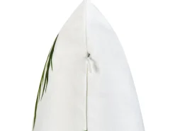 Sæt af 2 havehynder SEASIDE Plante mønster 45 x 45 cm Grøn