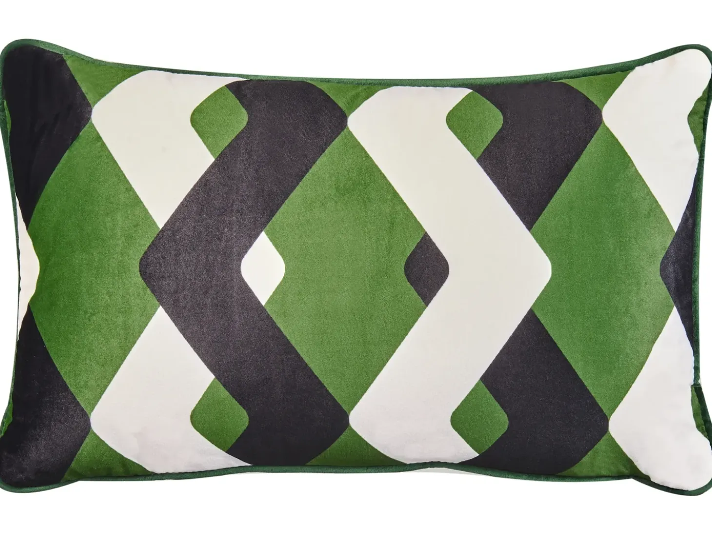 Sæt af 2 havehynder SWAY Geometrisk mønster 30 x 50 cm Multifarvet