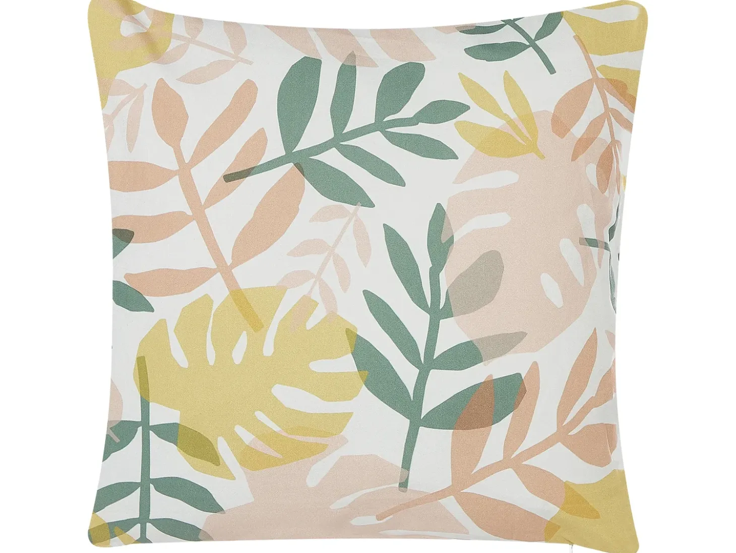 Sæt af 2 havehynder TEGEA Plante mønster 45 x 45 cm Multifarvet